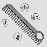 Chicago Comb Co.  - Carbon Fiber Comb - Model  No. 1