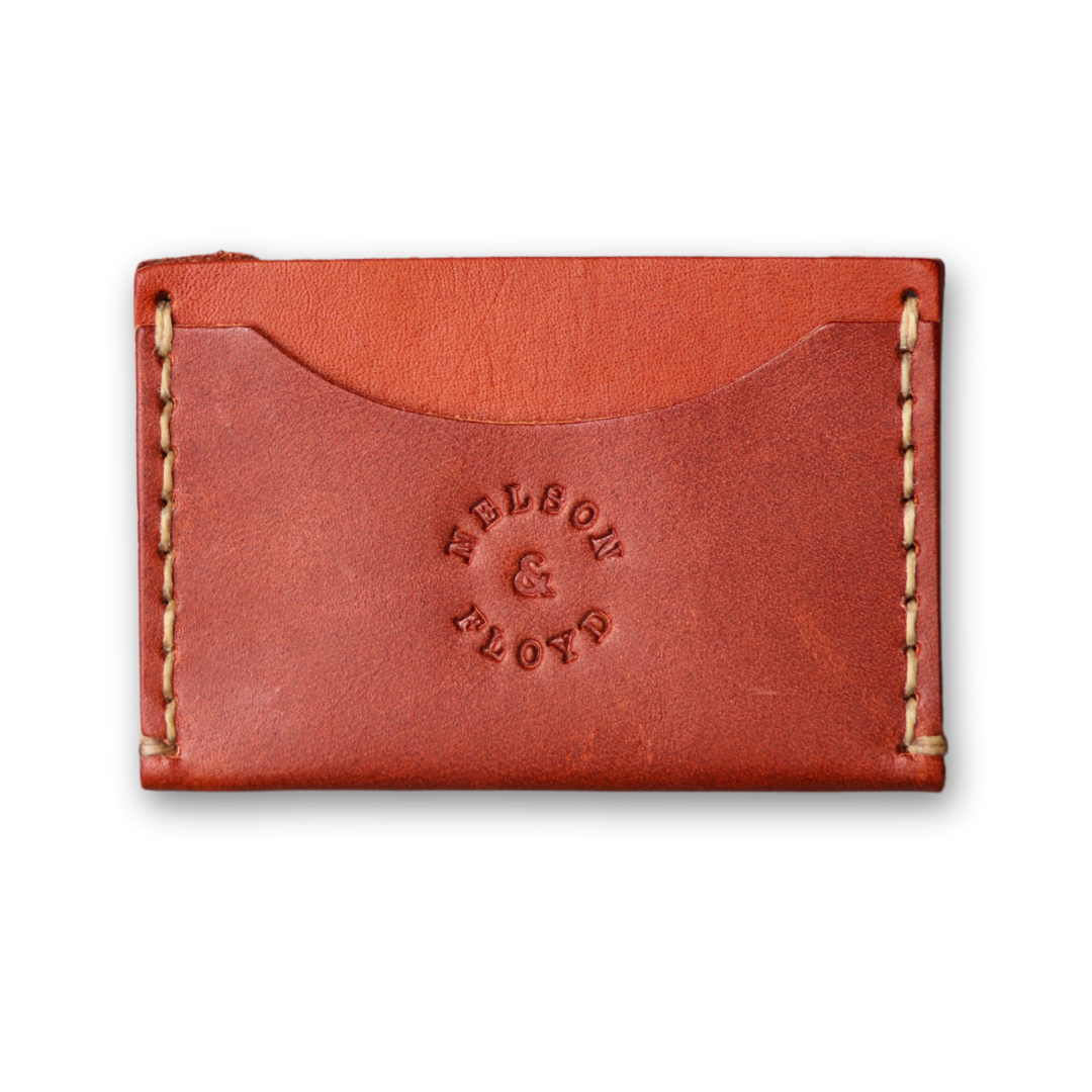 Nelson & Floyd - Three pockets leather wallet