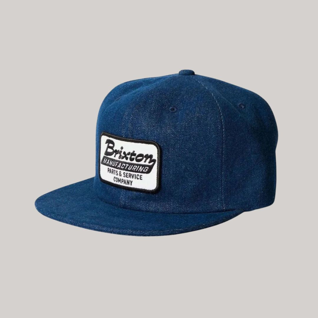 BRIXTON - Casquette à Visière Woodburn Netplus MP - Marron