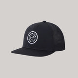 BRIXTON - CREST X MP SNAPBACK - BLACK