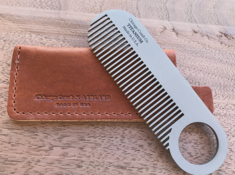 Chicago Comb Co. - Peigne en fibre de carbone - Modèle n° 2