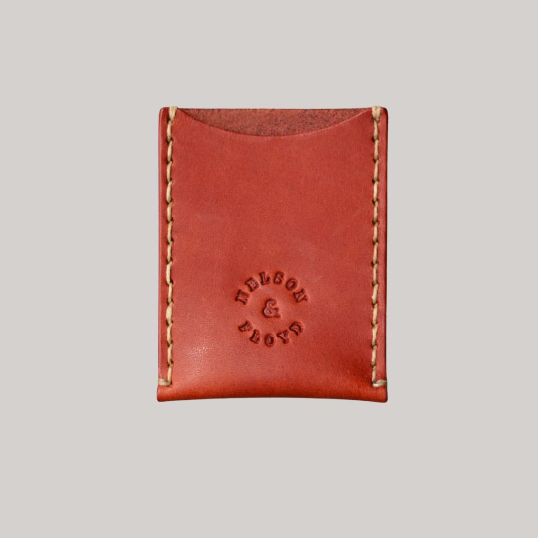 Nelson & Floyd - Minimalist Leather Card Sleeve